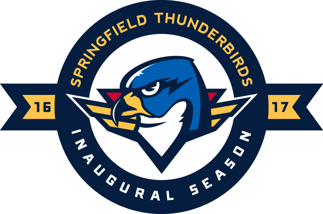 Springfield Thunderbirds 2017 Anniversary Logo iron on heat transfer